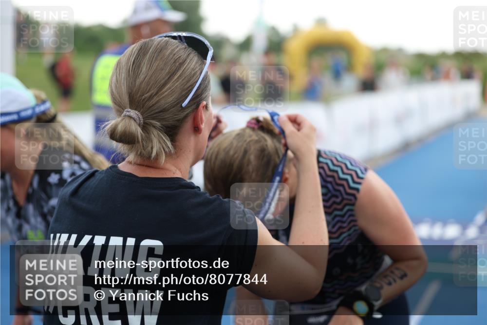 22.06.2025 - Viking Triathlon Yannick Fuchs http://msf.ph/oto/8077844 22.06.2025 16:29:07 Ziel  meine-sportfotos.de