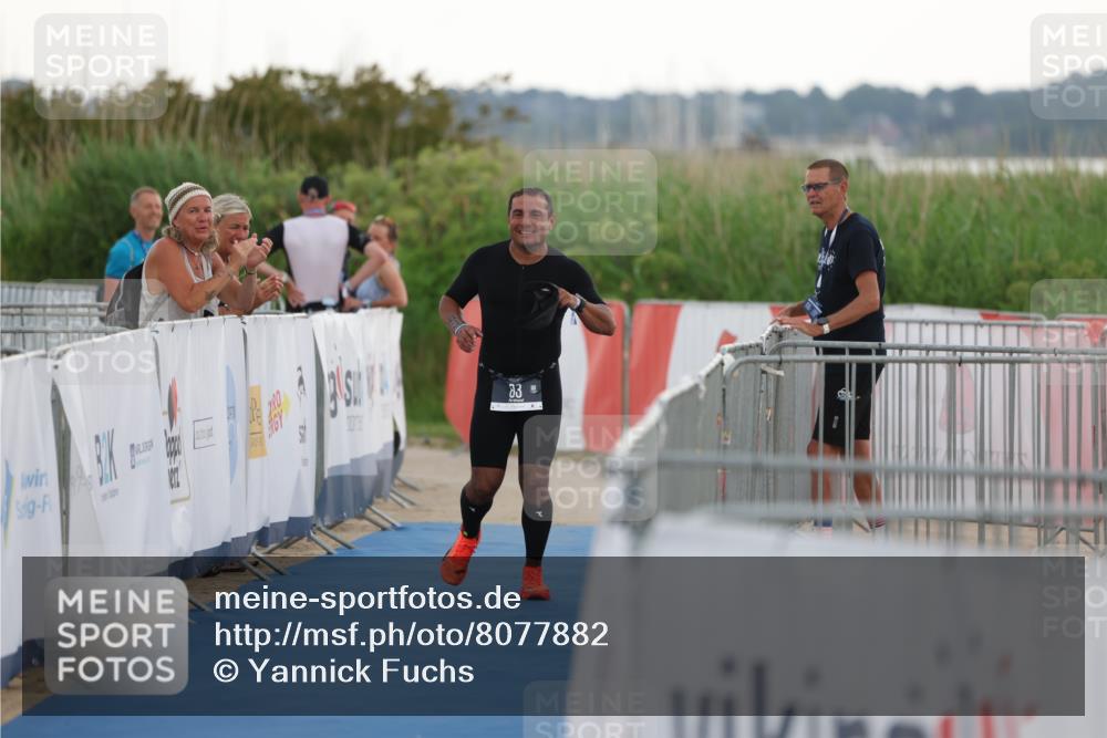 22.06.2025 - Viking Triathlon Yannick Fuchs http://msf.ph/oto/8077882 22.06.2025 16:30:19 Ziel  meine-sportfotos.de