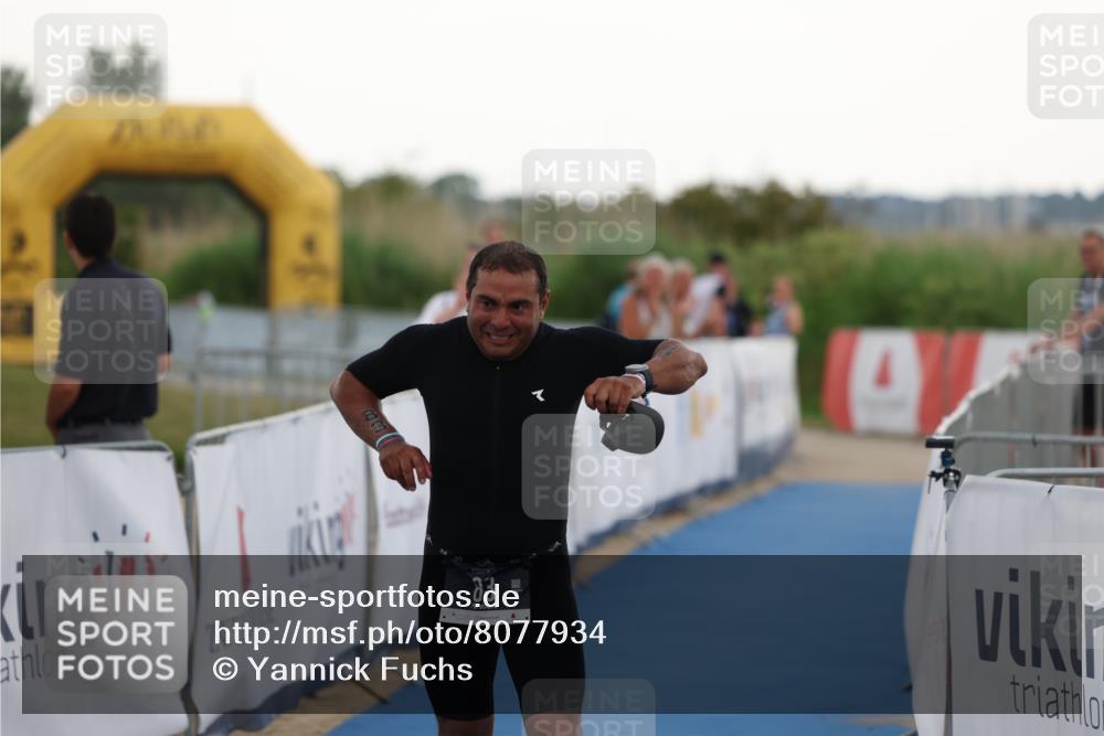 22.06.2025 - Viking Triathlon Yannick Fuchs http://msf.ph/oto/8077934 22.06.2025 16:30:25 Ziel 83 meine-sportfotos.de