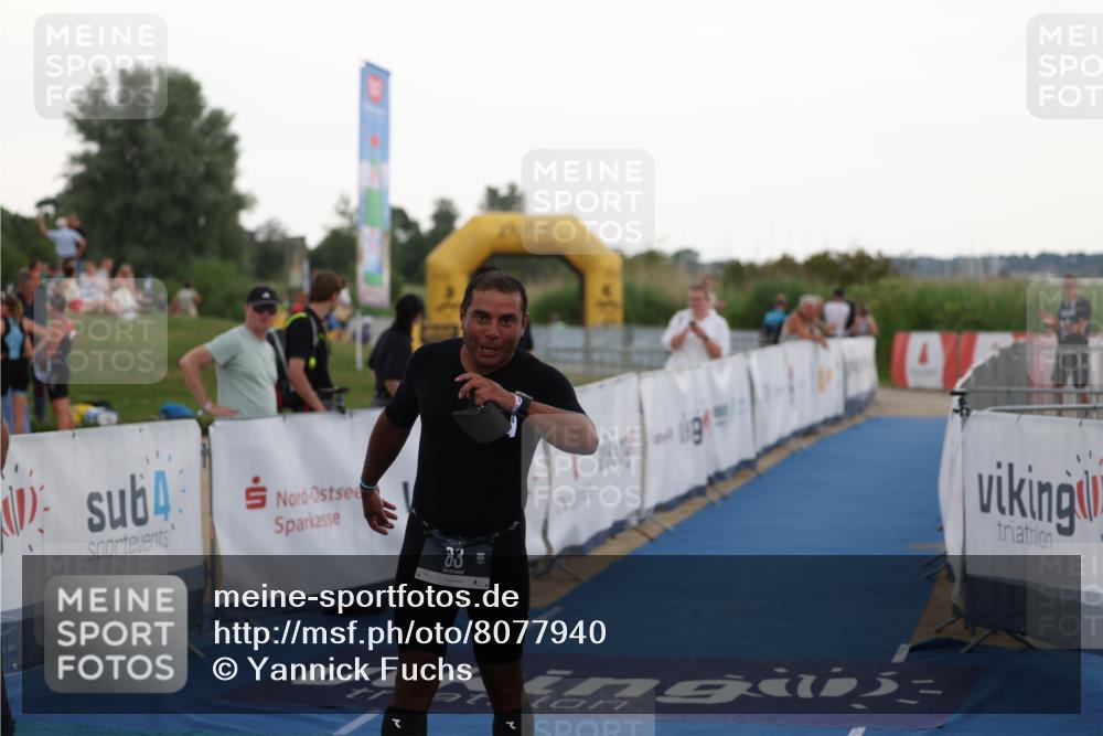 22.06.2025 - Viking Triathlon Yannick Fuchs http://msf.ph/oto/8077940 22.06.2025 16:30:28 Ziel 83 meine-sportfotos.de