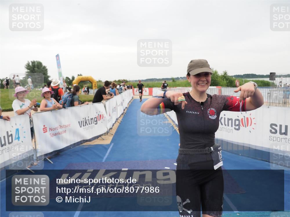 22.06.2025 - Viking Triathlon MichiJ http://msf.ph/oto/8077986 22.06.2025 16:02:58 Ziel 183, 403 meine-sportfotos.de