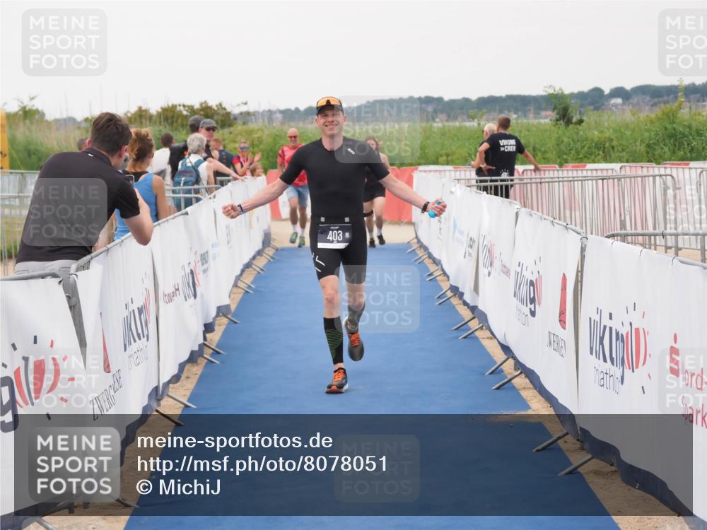 22.06.2025 - Viking Triathlon MichiJ http://msf.ph/oto/8078051 22.06.2025 16:03:01 Ziel 183, 403, 650 meine-sportfotos.de