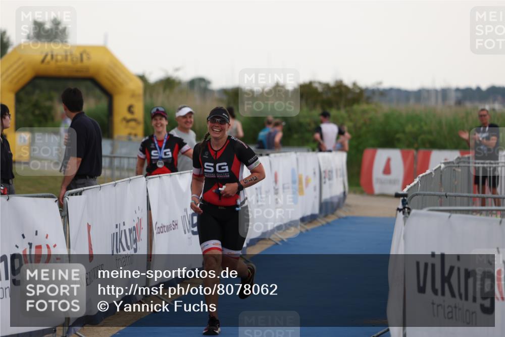 22.06.2025 - Viking Triathlon Yannick Fuchs http://msf.ph/oto/8078062 22.06.2025 16:31:43 Ziel 315 meine-sportfotos.de
