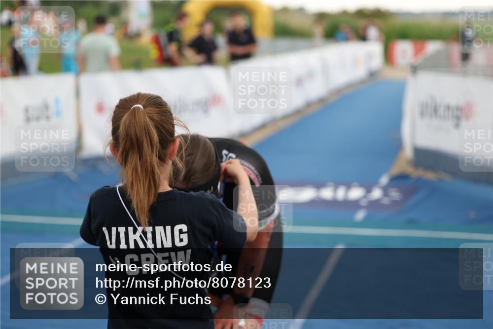 22.06.2025 - Viking Triathlon Yannick Fuchs http://msf.ph/oto/8078123 22.06.2025 16:31:52 Ziel  meine-sportfotos.de