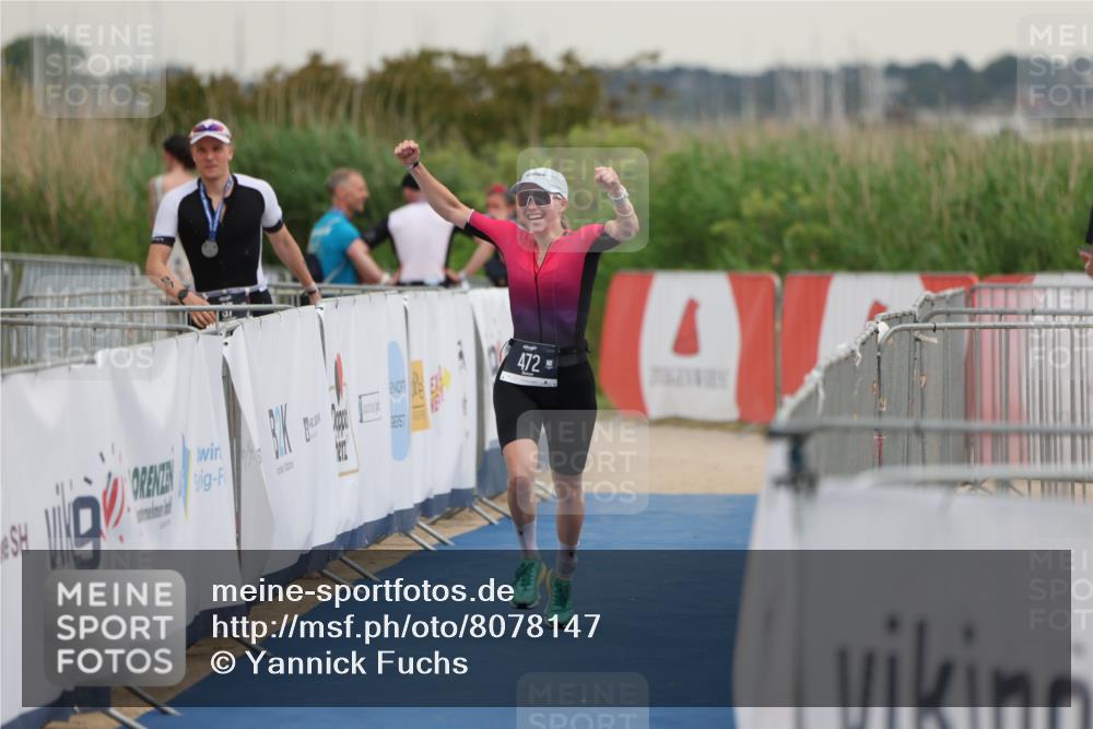 22.06.2025 - Viking Triathlon Yannick Fuchs http://msf.ph/oto/8078147 22.06.2025 16:35:30 Ziel 472 meine-sportfotos.de