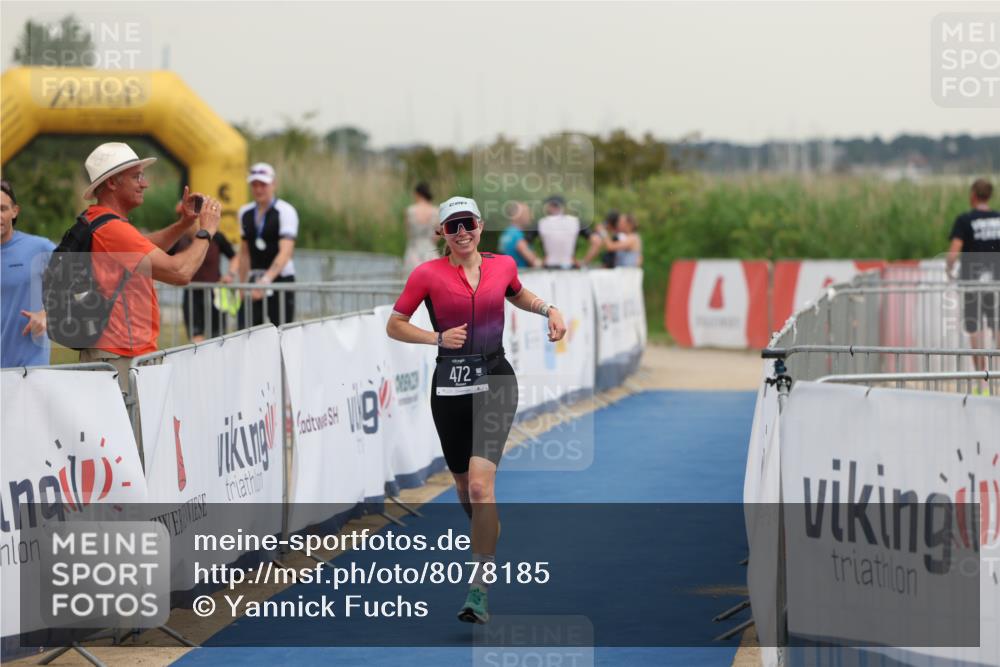 22.06.2025 - Viking Triathlon Yannick Fuchs http://msf.ph/oto/8078185 22.06.2025 16:35:32 Ziel 472 meine-sportfotos.de