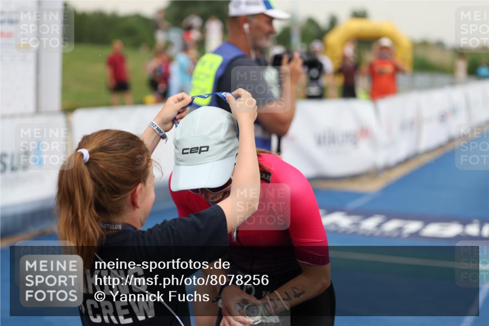 22.06.2025 - Viking Triathlon Yannick Fuchs http://msf.ph/oto/8078256 22.06.2025 16:35:36 Ziel 472 meine-sportfotos.de