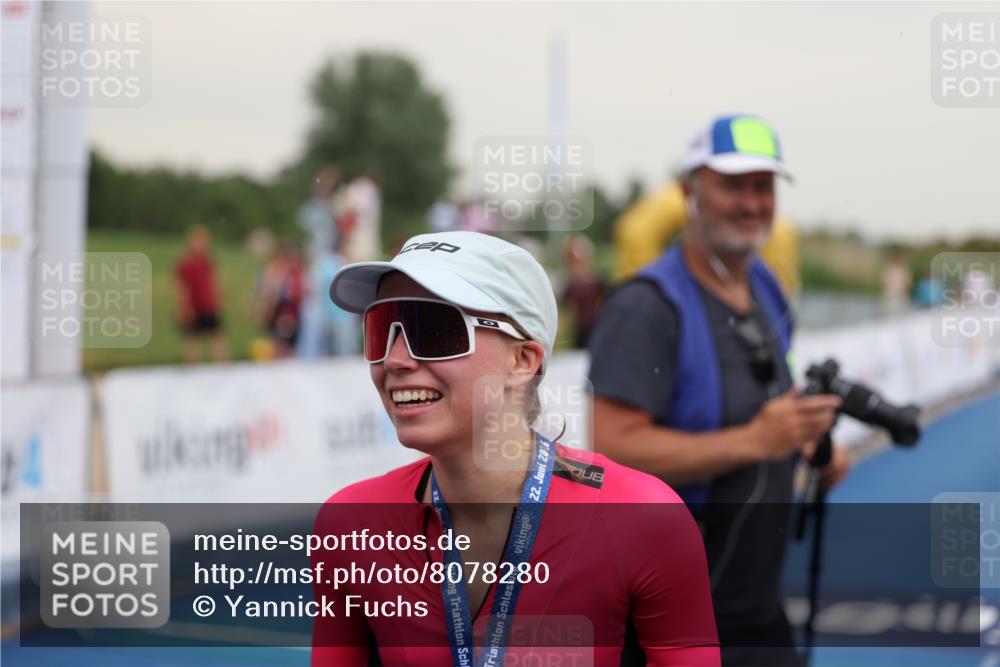 22.06.2025 - Viking Triathlon Yannick Fuchs http://msf.ph/oto/8078280 22.06.2025 16:35:39 Ziel  meine-sportfotos.de