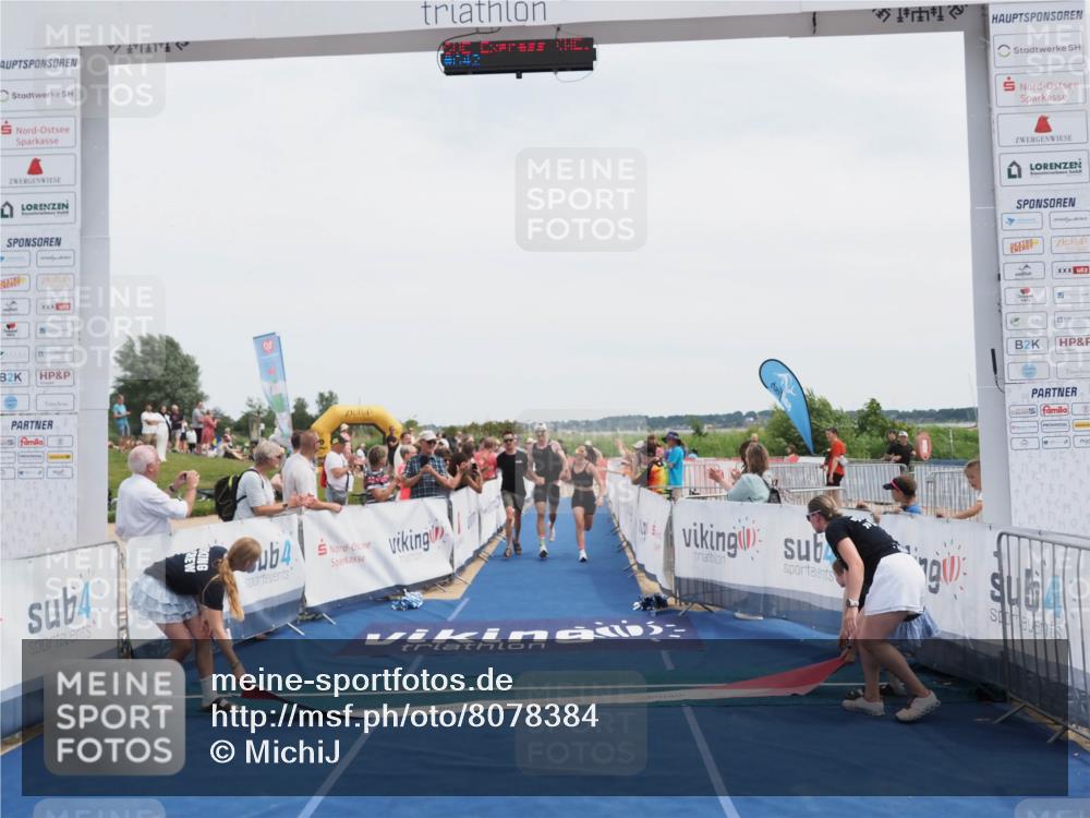 22.06.2025 - Viking Triathlon MichiJ http://msf.ph/oto/8078384 22.06.2025 14:13:23 Ziel 661 meine-sportfotos.de