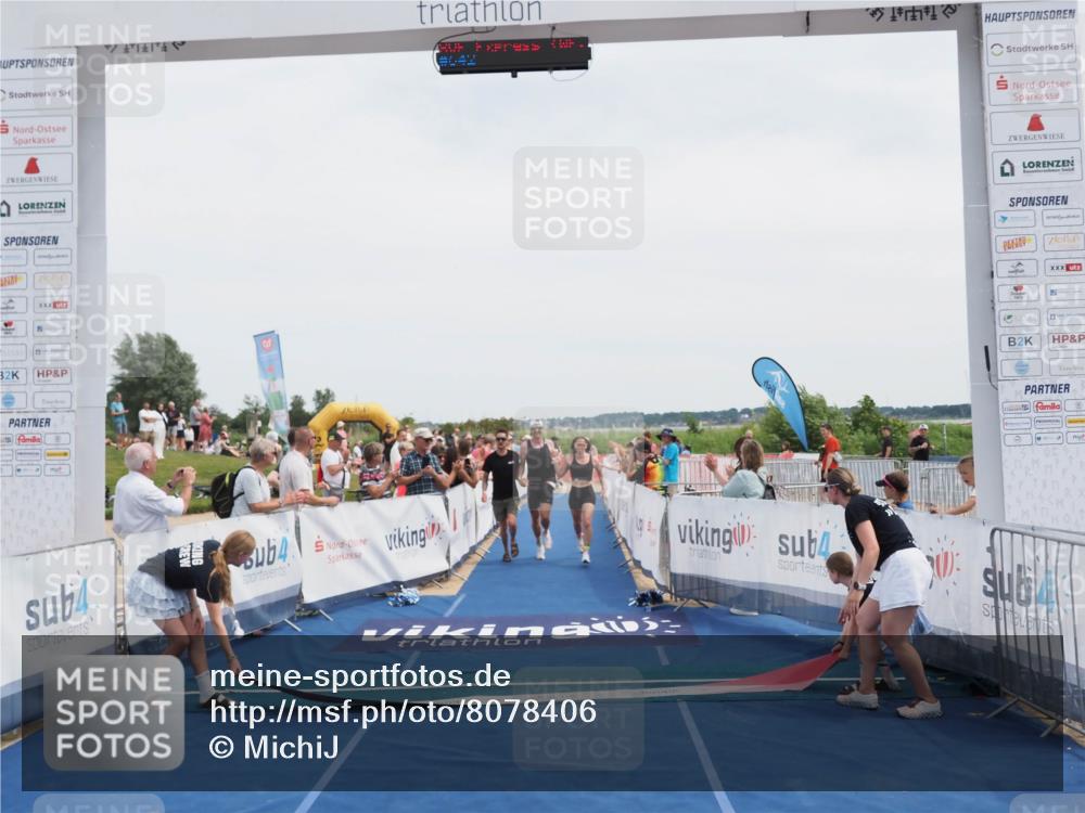 22.06.2025 - Viking Triathlon MichiJ http://msf.ph/oto/8078406 22.06.2025 14:13:23 Ziel 661 meine-sportfotos.de