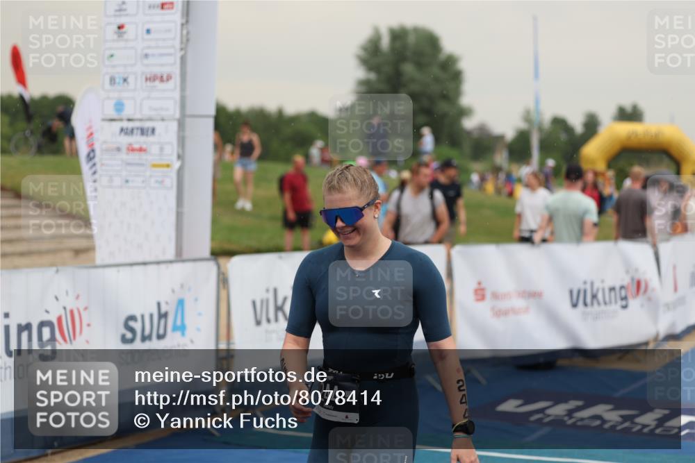 22.06.2025 - Viking Triathlon Yannick Fuchs http://msf.ph/oto/8078414 22.06.2025 16:36:26 Ziel 244 meine-sportfotos.de