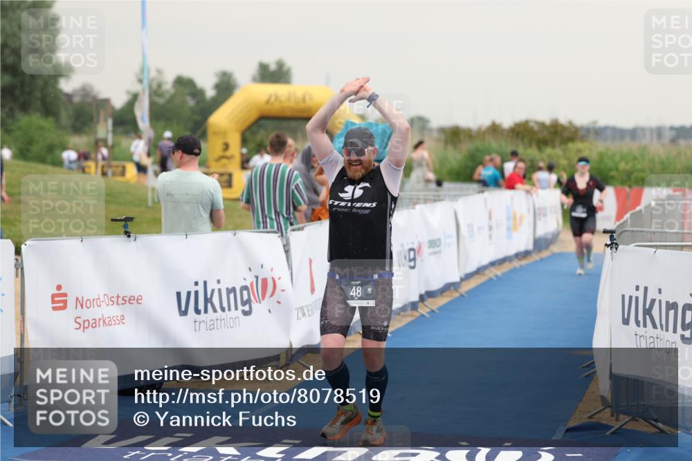 22.06.2025 - Viking Triathlon Yannick Fuchs http://msf.ph/oto/8078519 22.06.2025 16:36:49 Ziel 48, 240 meine-sportfotos.de