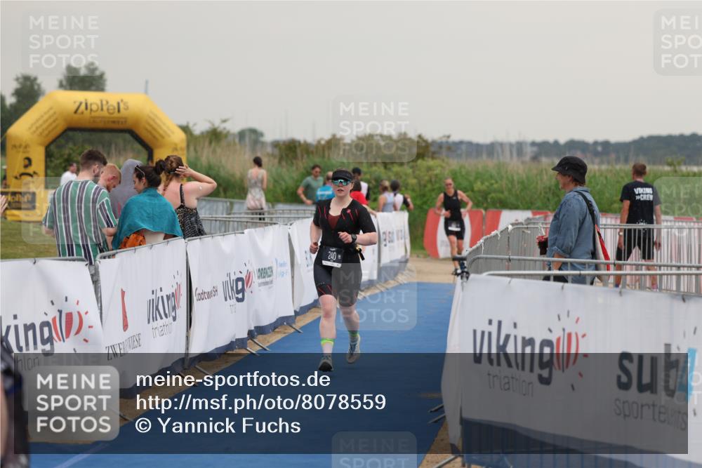 22.06.2025 - Viking Triathlon Yannick Fuchs http://msf.ph/oto/8078559 22.06.2025 16:36:51 Ziel 48, 240 meine-sportfotos.de