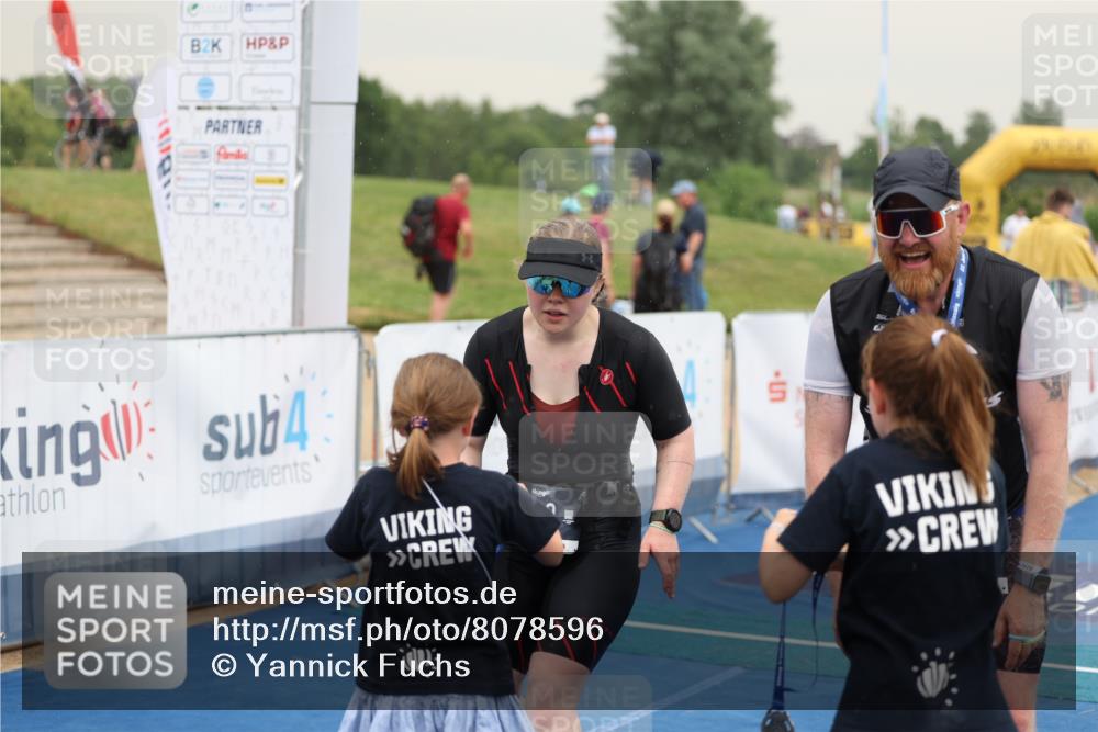22.06.2025 - Viking Triathlon Yannick Fuchs http://msf.ph/oto/8078596 22.06.2025 16:36:55 Ziel 240, 267 meine-sportfotos.de