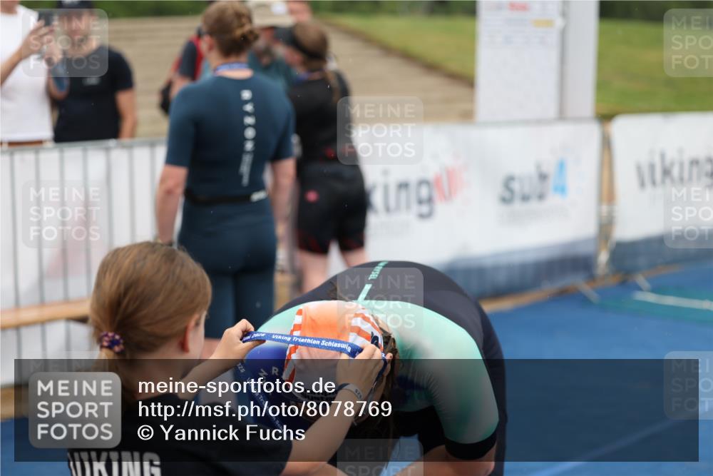 22.06.2025 - Viking Triathlon Yannick Fuchs http://msf.ph/oto/8078769 22.06.2025 16:38:35 Ziel  meine-sportfotos.de