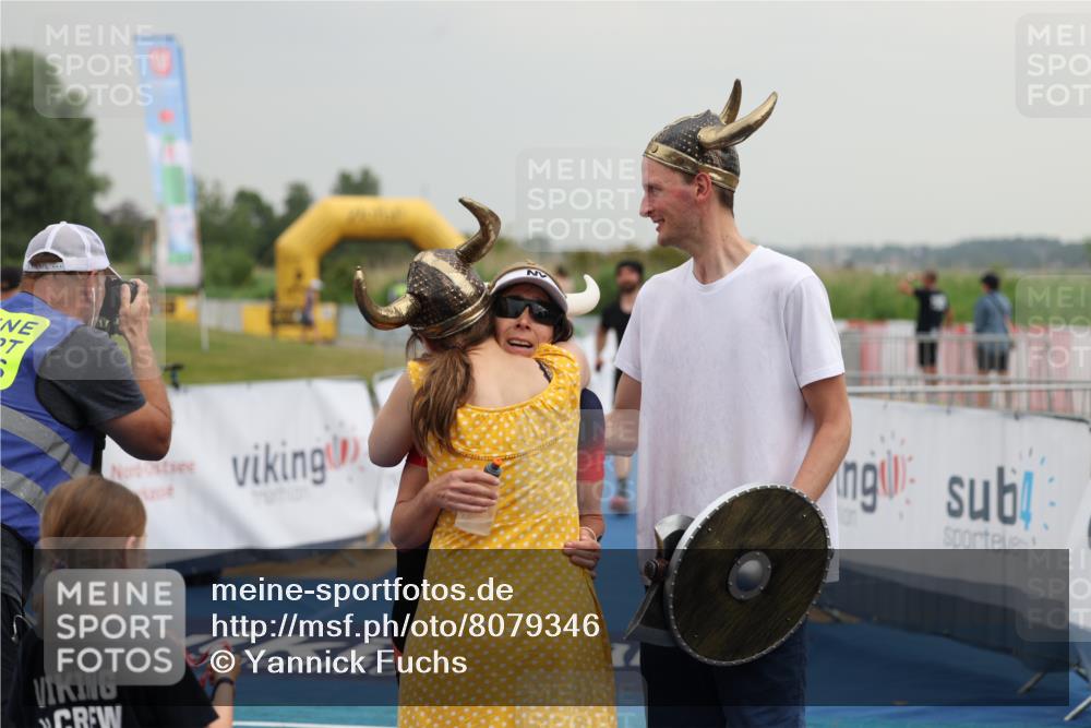 22.06.2025 - Viking Triathlon Yannick Fuchs http://msf.ph/oto/8079346 22.06.2025 16:41:10 Ziel 542 meine-sportfotos.de