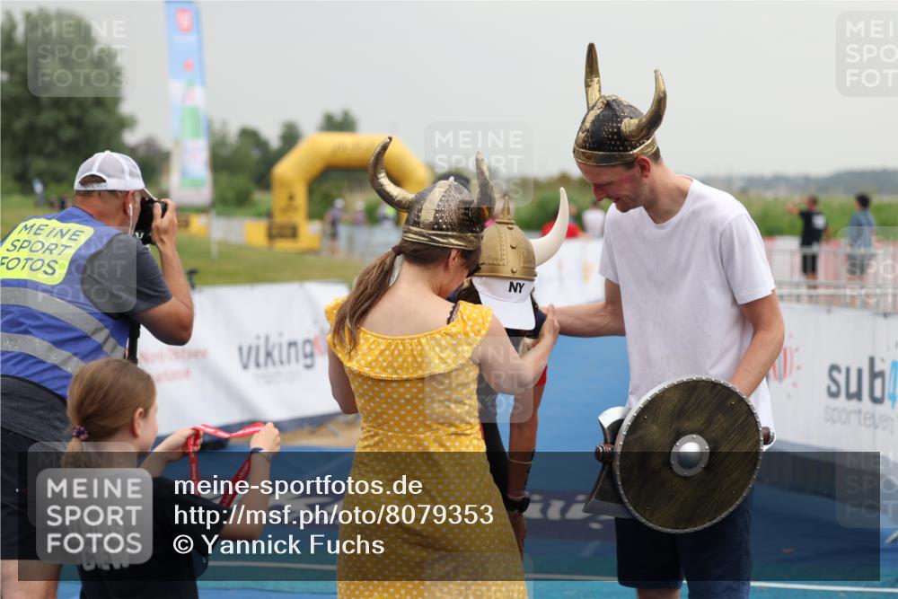 22.06.2025 - Viking Triathlon Yannick Fuchs http://msf.ph/oto/8079353 22.06.2025 16:41:13 Ziel 542 meine-sportfotos.de