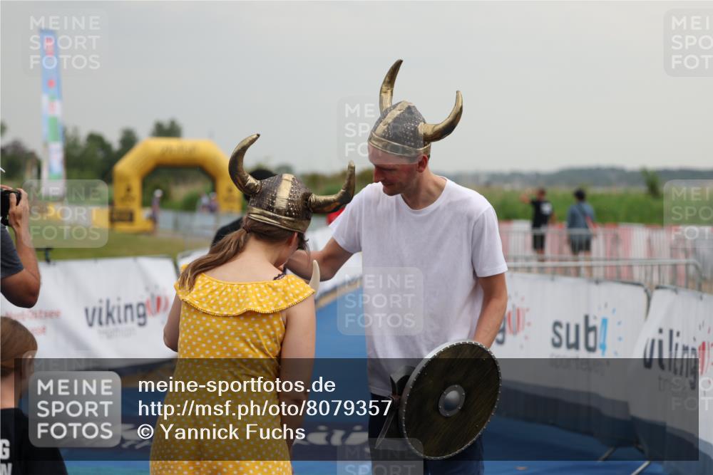 22.06.2025 - Viking Triathlon Yannick Fuchs http://msf.ph/oto/8079357 22.06.2025 16:41:14 Ziel 542 meine-sportfotos.de