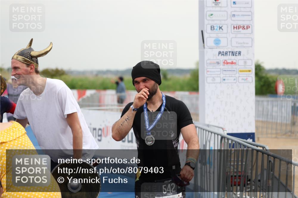 22.06.2025 - Viking Triathlon Yannick Fuchs http://msf.ph/oto/8079403 22.06.2025 16:41:26 Ziel 441 meine-sportfotos.de