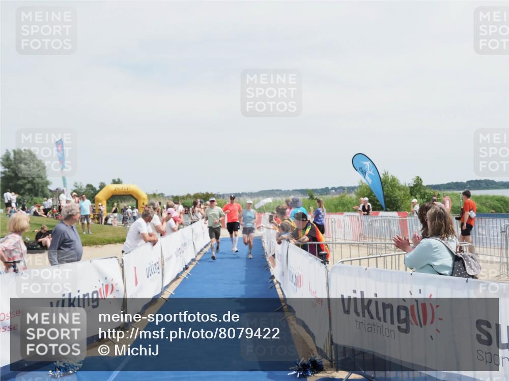 22.06.2025 - Viking Triathlon MichiJ http://msf.ph/oto/8079422 22.06.2025 14:18:52 Ziel 100, 272, 617 meine-sportfotos.de