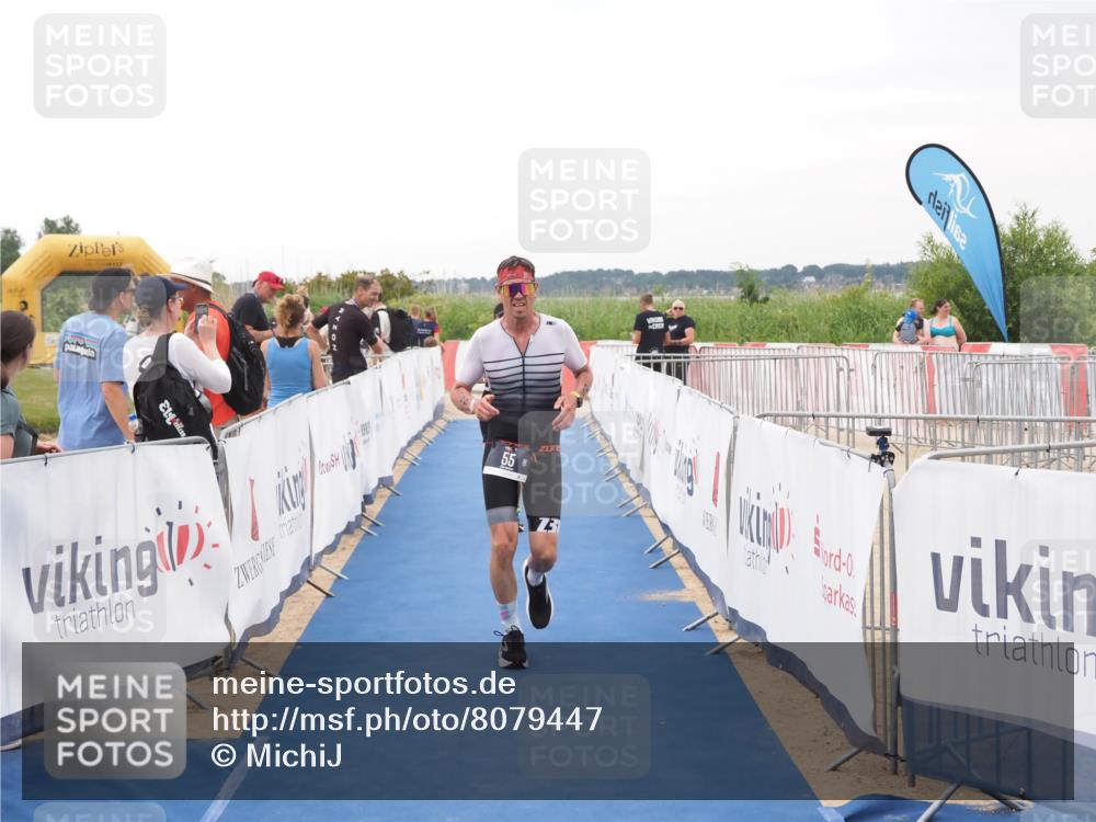 22.06.2025 - Viking Triathlon MichiJ http://msf.ph/oto/8079447 22.06.2025 16:04:23 Ziel 55, 453 meine-sportfotos.de