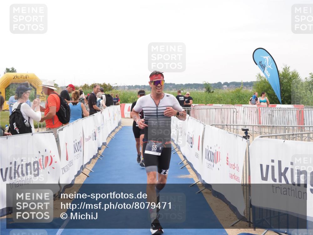 22.06.2025 - Viking Triathlon MichiJ http://msf.ph/oto/8079471 22.06.2025 16:04:23 Ziel 55, 453 meine-sportfotos.de