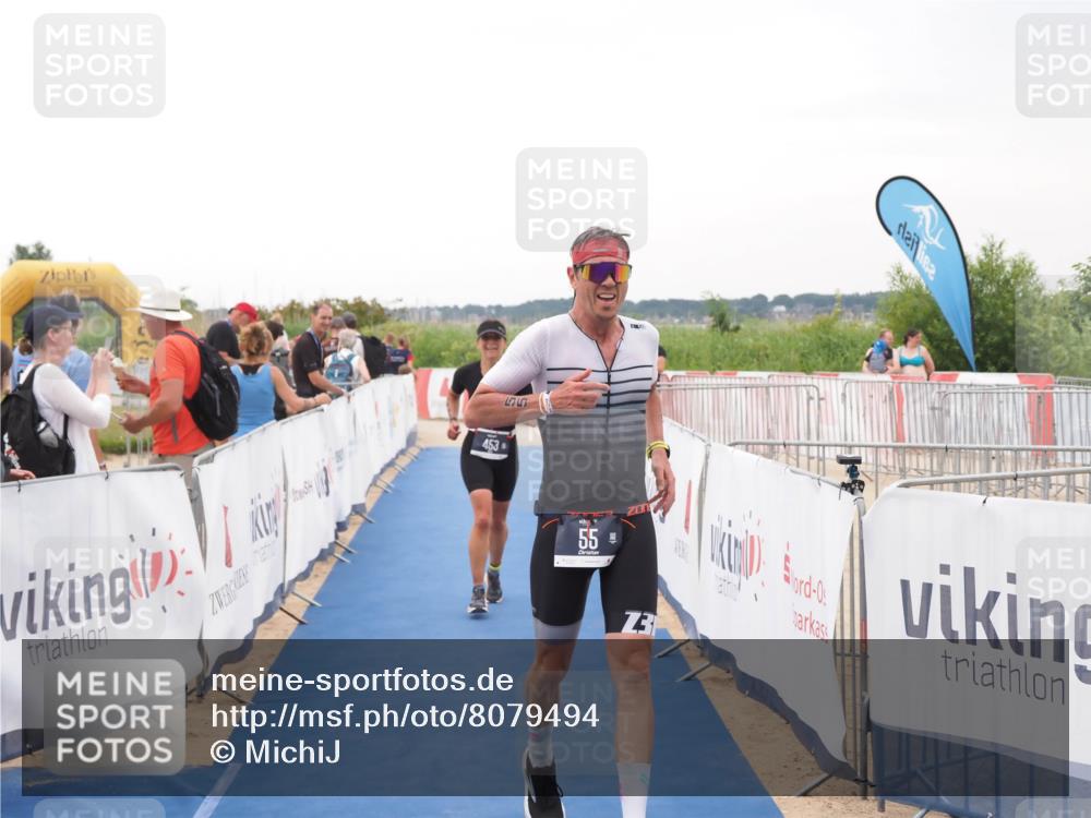 22.06.2025 - Viking Triathlon MichiJ http://msf.ph/oto/8079494 22.06.2025 16:04:24 Ziel 55, 453 meine-sportfotos.de