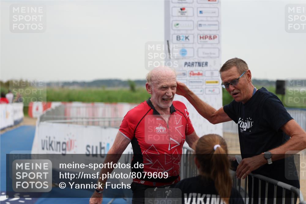 22.06.2025 - Viking Triathlon Yannick Fuchs http://msf.ph/oto/8079609 22.06.2025 16:43:25 Ziel  meine-sportfotos.de