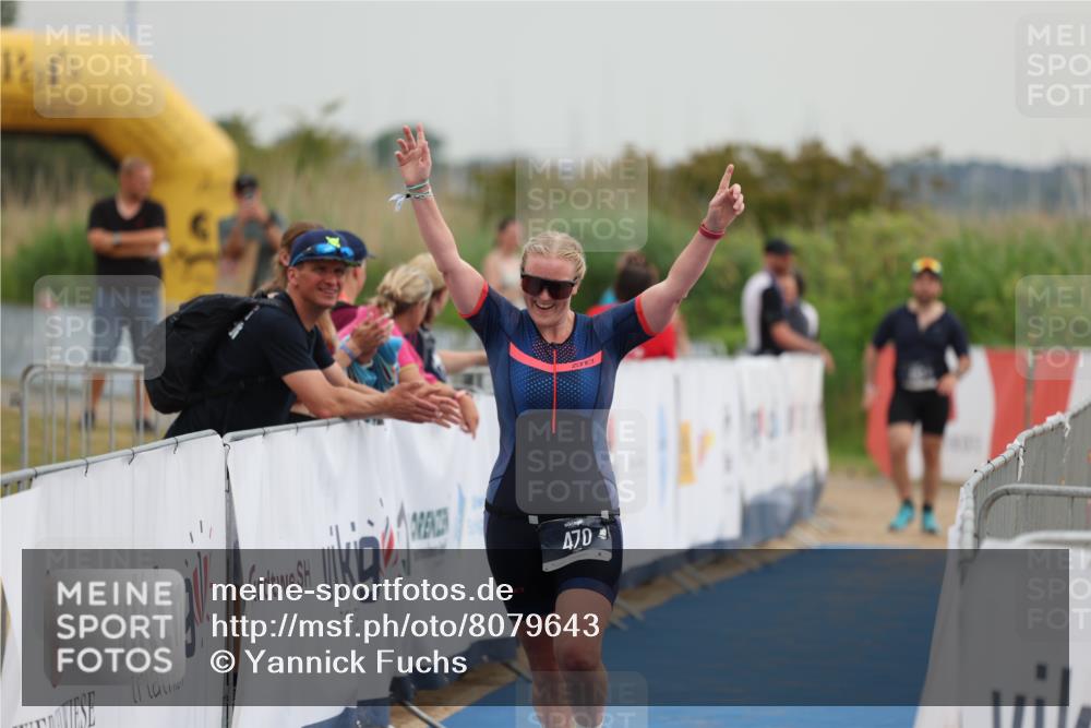 22.06.2025 - Viking Triathlon Yannick Fuchs http://msf.ph/oto/8079643 22.06.2025 16:44:50 Ziel 470 meine-sportfotos.de