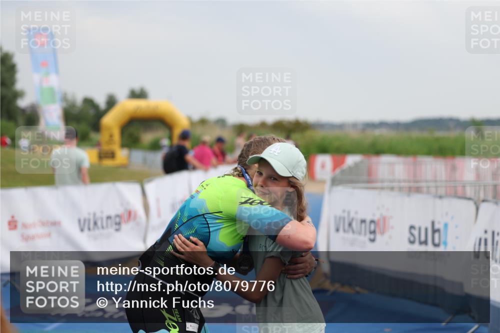 22.06.2025 - Viking Triathlon Yannick Fuchs http://msf.ph/oto/8079776 22.06.2025 16:46:17 Ziel  meine-sportfotos.de
