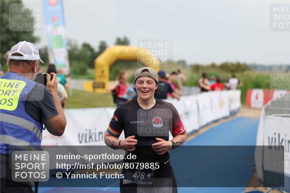 22.06.2025 - Viking Triathlon Yannick Fuchs http://msf.ph/oto/8079885 22.06.2025 16:47:58 Ziel 476 meine-sportfotos.de
