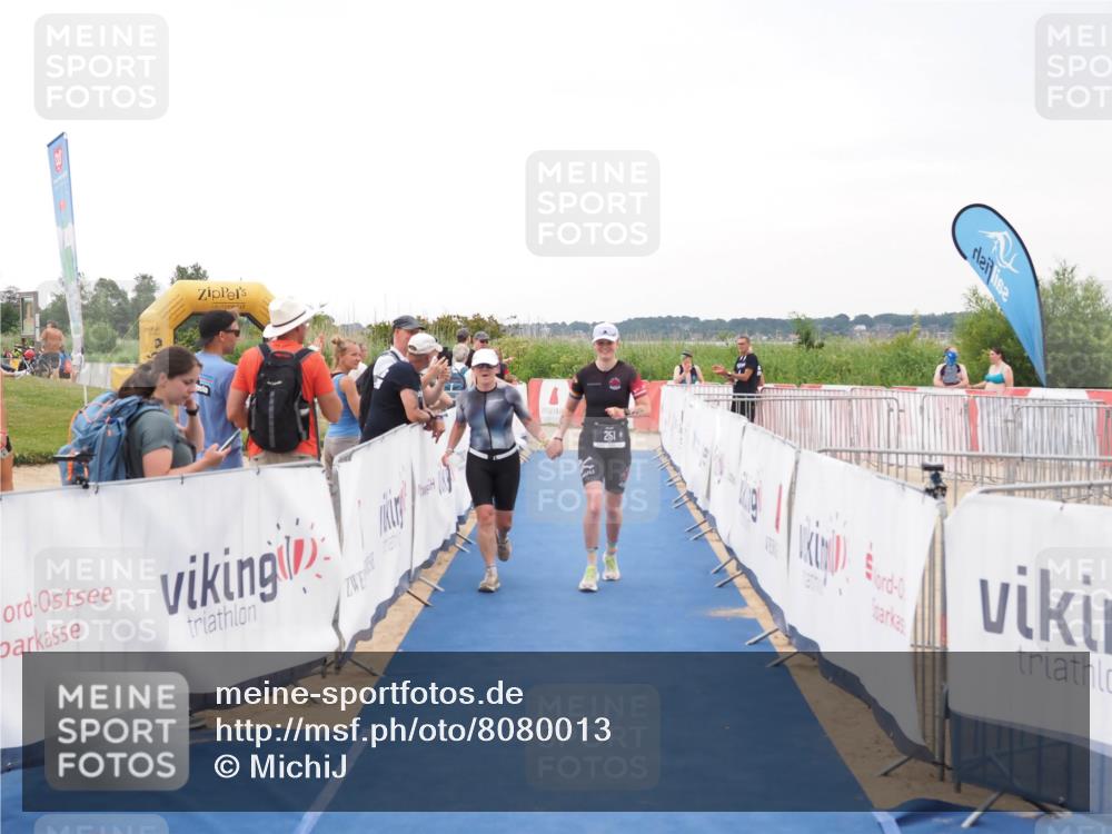 22.06.2025 - Viking Triathlon MichiJ http://msf.ph/oto/8080013 22.06.2025 16:05:35 Ziel 251, 454 meine-sportfotos.de