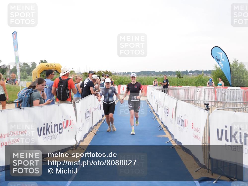 22.06.2025 - Viking Triathlon MichiJ http://msf.ph/oto/8080027 22.06.2025 16:05:36 Ziel 251, 454 meine-sportfotos.de