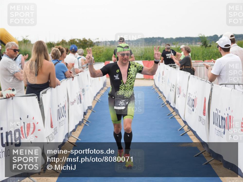 22.06.2025 - Viking Triathlon MichiJ http://msf.ph/oto/8080071 22.06.2025 15:56:40 Ziel 261, 306 meine-sportfotos.de