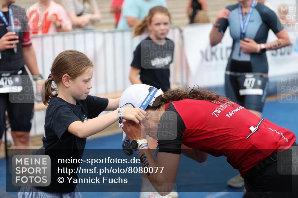 22.06.2025 - Viking Triathlon Yannick Fuchs http://msf.ph/oto/8080077 22.06.2025 16:50:09 Ziel  meine-sportfotos.de
