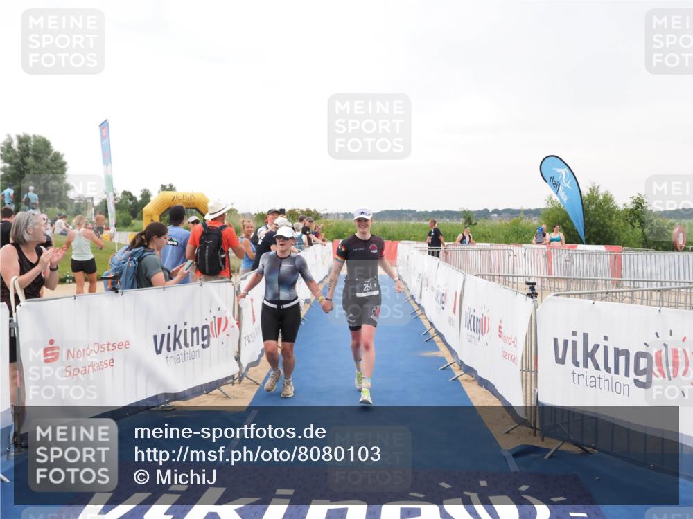 22.06.2025 - Viking Triathlon MichiJ http://msf.ph/oto/8080103 22.06.2025 16:05:37 Ziel 251, 454 meine-sportfotos.de
