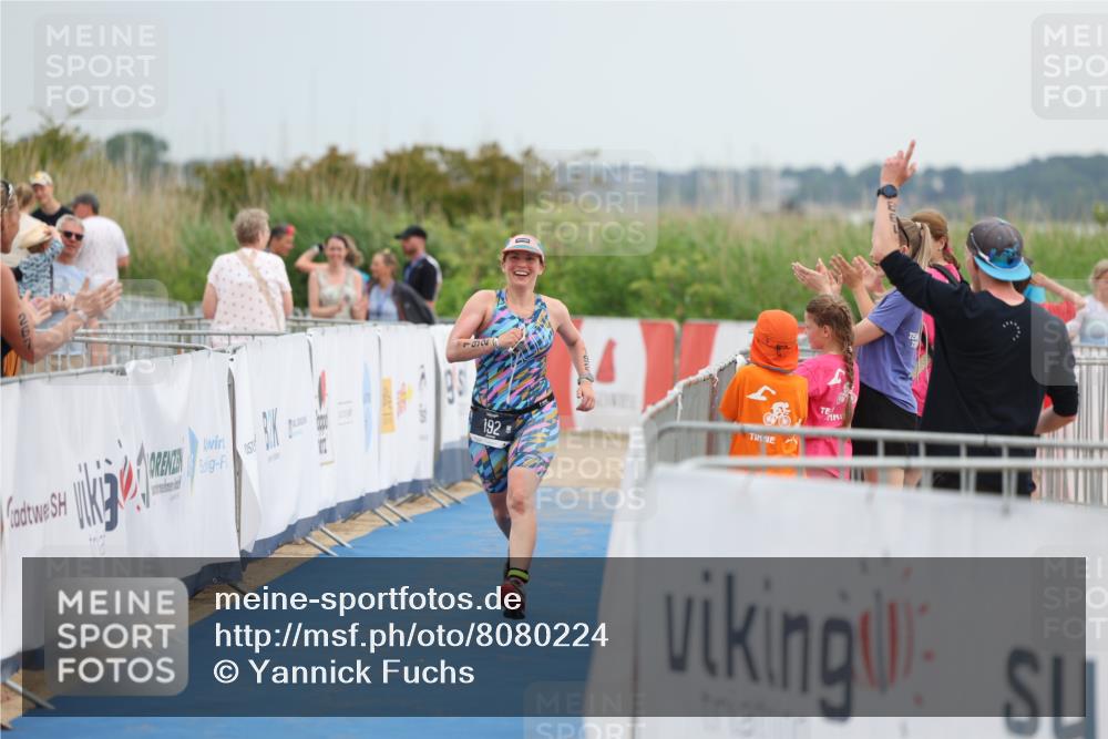 22.06.2025 - Viking Triathlon Yannick Fuchs http://msf.ph/oto/8080224 22.06.2025 16:51:55 Ziel 192 meine-sportfotos.de