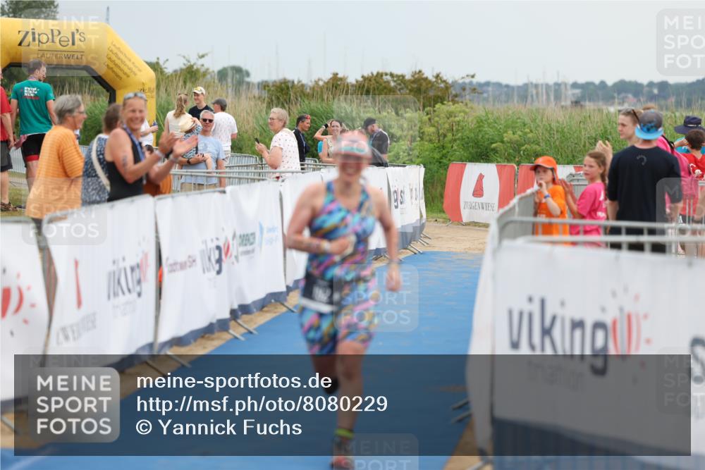 22.06.2025 - Viking Triathlon Yannick Fuchs http://msf.ph/oto/8080229 22.06.2025 16:51:57 Ziel 192 meine-sportfotos.de