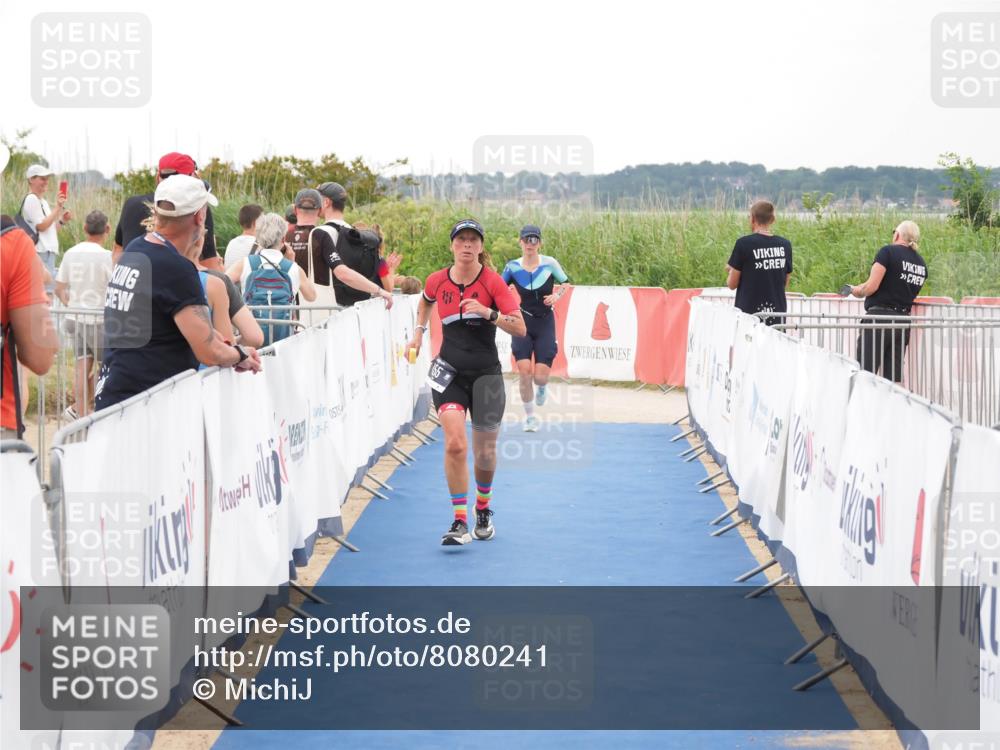 22.06.2025 - Viking Triathlon MichiJ http://msf.ph/oto/8080241 22.06.2025 16:05:56 Ziel 123, 155 meine-sportfotos.de