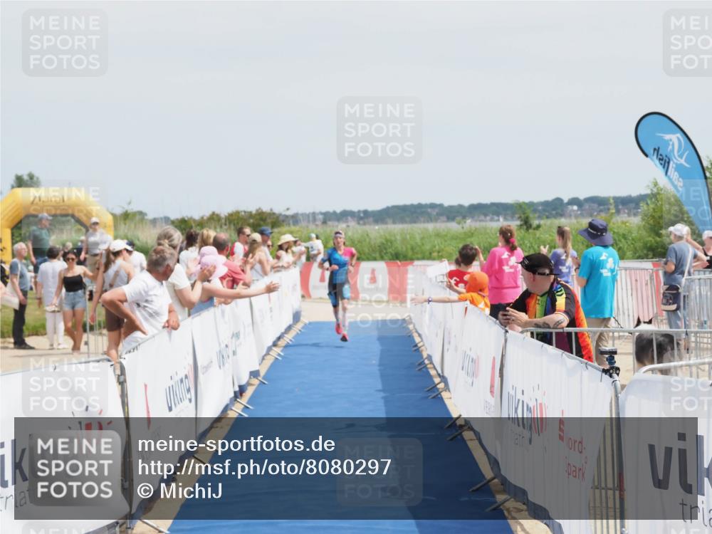 22.06.2025 - Viking Triathlon MichiJ http://msf.ph/oto/8080297 22.06.2025 14:20:31 Ziel 9 meine-sportfotos.de
