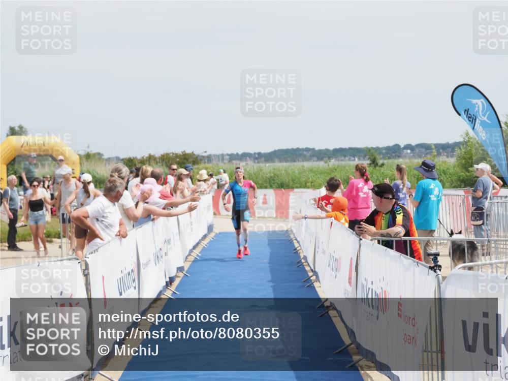 22.06.2025 - Viking Triathlon MichiJ http://msf.ph/oto/8080355 22.06.2025 14:20:32 Ziel 9 meine-sportfotos.de