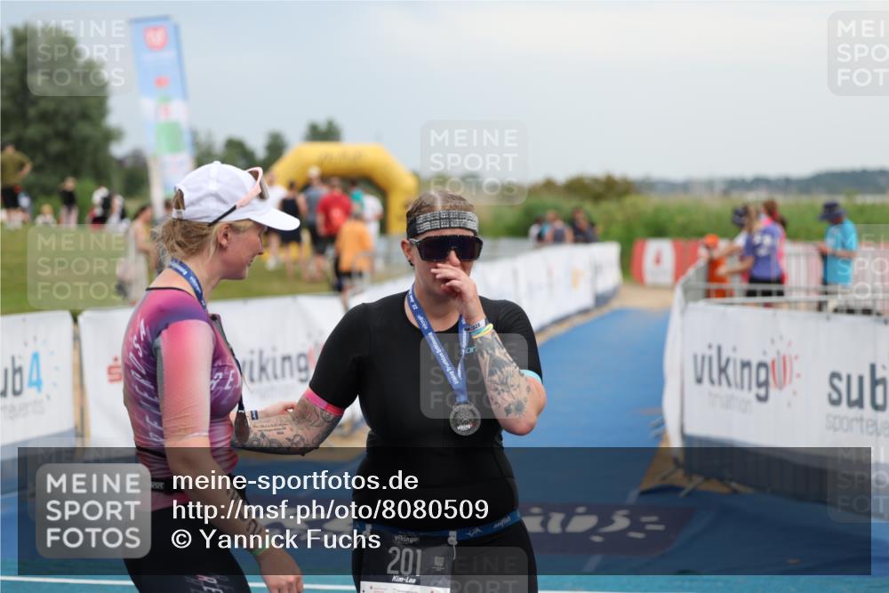 22.06.2025 - Viking Triathlon Yannick Fuchs http://msf.ph/oto/8080509 22.06.2025 16:54:25 Ziel  meine-sportfotos.de