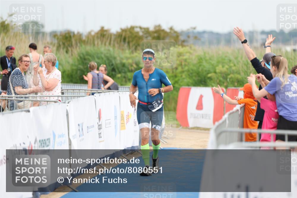 22.06.2025 - Viking Triathlon Yannick Fuchs http://msf.ph/oto/8080551 22.06.2025 16:56:13 Ziel 23 meine-sportfotos.de