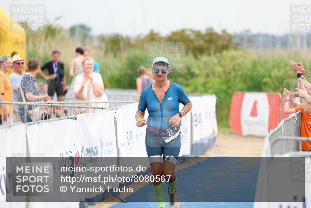 22.06.2025 - Viking Triathlon Yannick Fuchs http://msf.ph/oto/8080567 22.06.2025 16:56:15 Ziel 23 meine-sportfotos.de