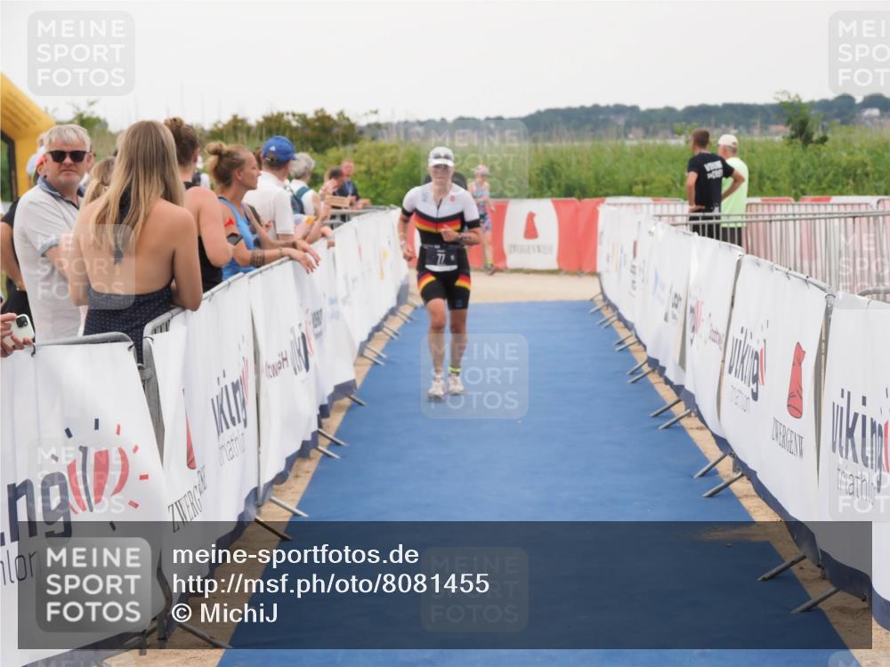22.06.2025 - Viking Triathlon MichiJ http://msf.ph/oto/8081455 22.06.2025 15:59:01 Ziel 77 meine-sportfotos.de