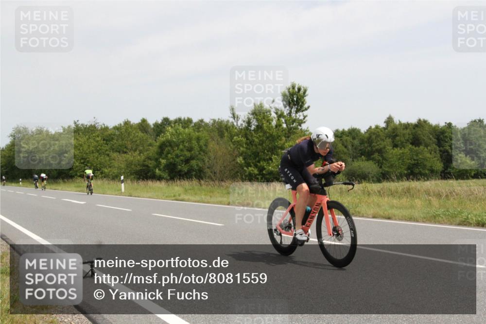 22.06.2025 - Viking Triathlon Yannick Fuchs http://msf.ph/oto/8081559 22.06.2025 12:25:53 Radfahren 10, 507, 617 meine-sportfotos.de