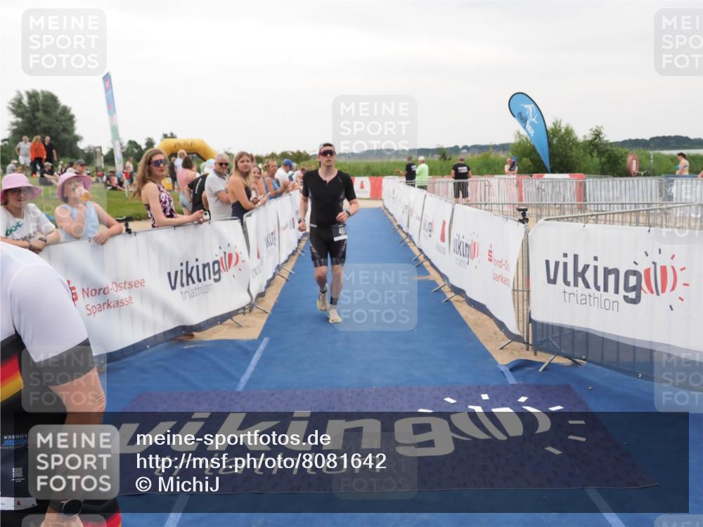 22.06.2025 - Viking Triathlon MichiJ http://msf.ph/oto/8081642 22.06.2025 15:59:08 Ziel 77, 461 meine-sportfotos.de