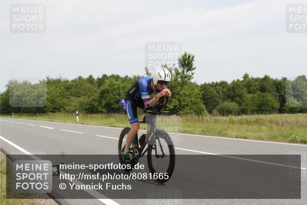 22.06.2025 - Viking Triathlon Yannick Fuchs http://msf.ph/oto/8081665 22.06.2025 12:27:55 Radfahren 286, 467 meine-sportfotos.de