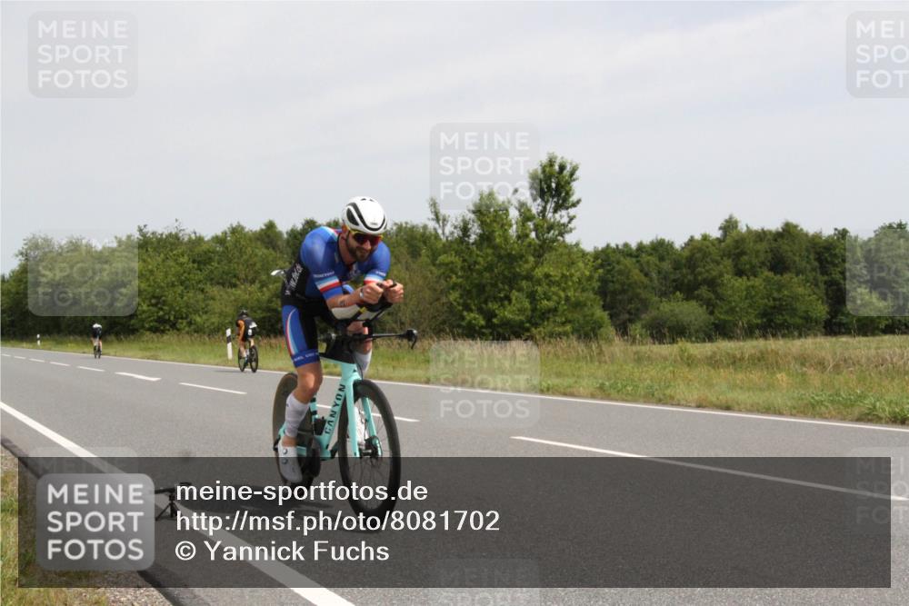 22.06.2025 - Viking Triathlon Yannick Fuchs http://msf.ph/oto/8081702 22.06.2025 12:28:42 Radfahren 3, 164, 171 meine-sportfotos.de