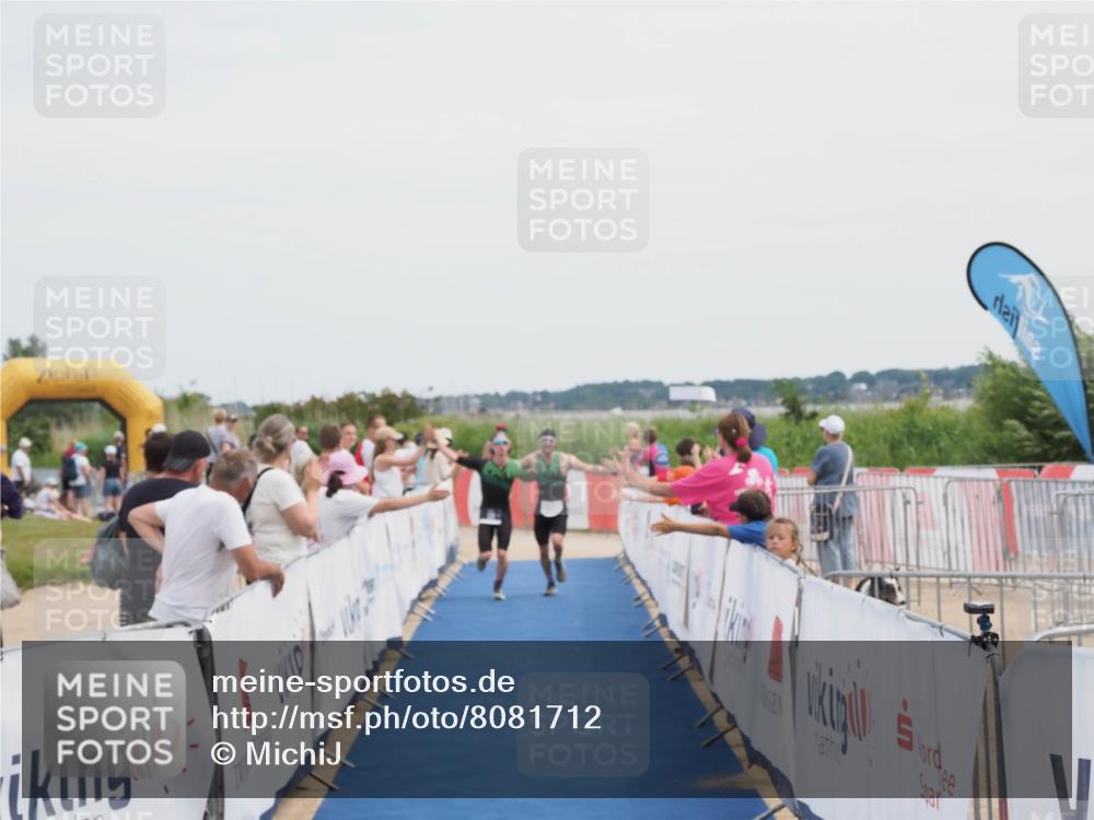 22.06.2025 - Viking Triathlon MichiJ http://msf.ph/oto/8081712 22.06.2025 14:28:03 Ziel 198, 534 meine-sportfotos.de